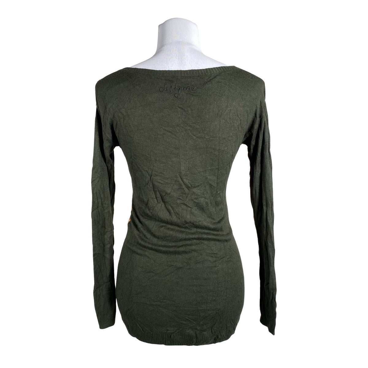 Unisex Desigual - Kampsun, suurus 36 - Roheline (2)