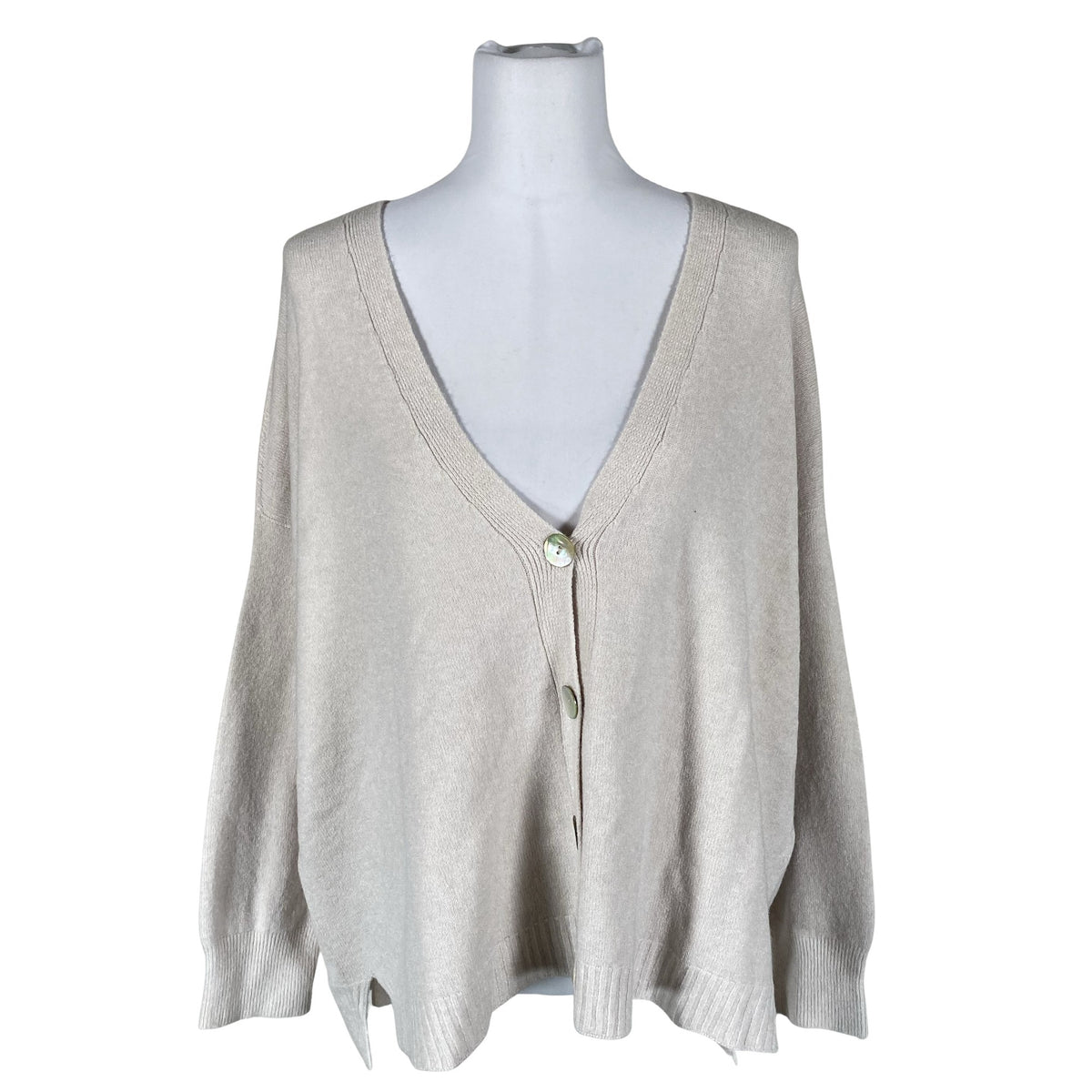 Unisex Bypias - Kardigan, suurus 40 - Beige (1)