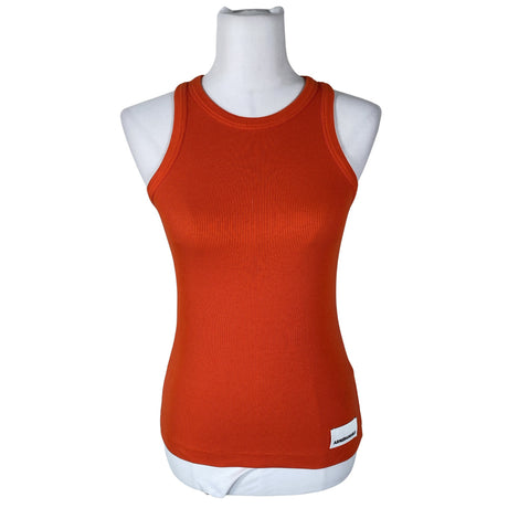 Unisex Armedangels - Trikotaažist topp, suurus 36 - Punane ()