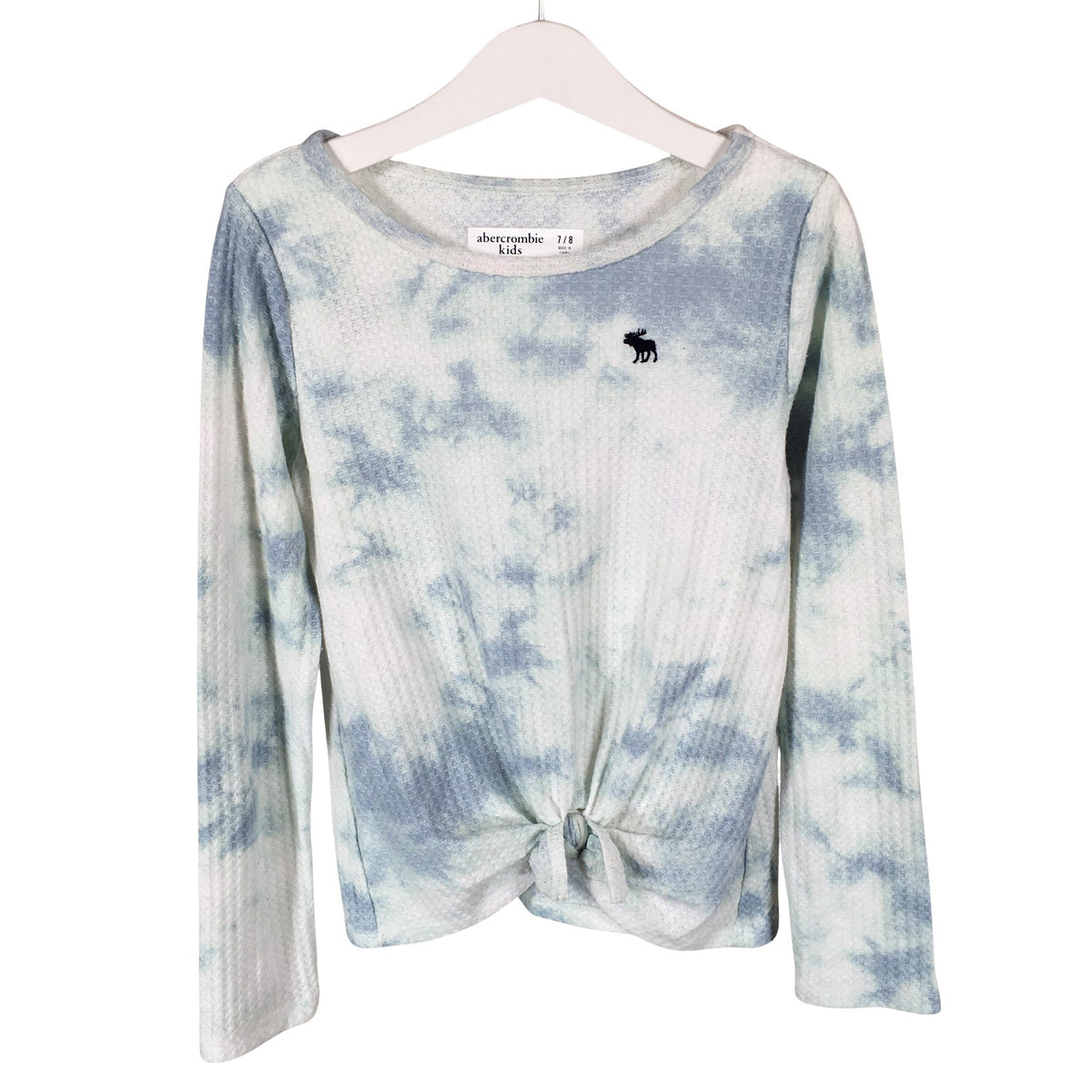 Unisex Abercrombie&Fitch - Trikotaažist pluus, suurus 122 - 128 - Helesinine (1)