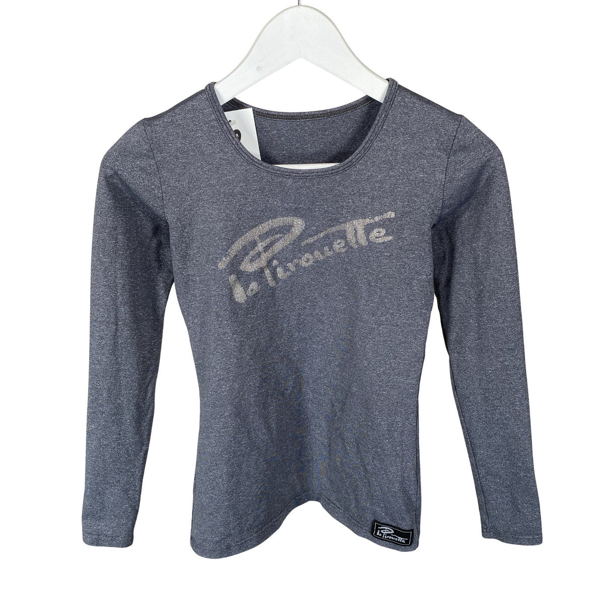 Unisex La Pirouette - Spordisärk, pikad käised, suurus 146 - 152 - Hall (1)