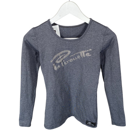 Unisex La Pirouette - Spordisärk, pikad käised, suurus 146 - 152 - Hall ()