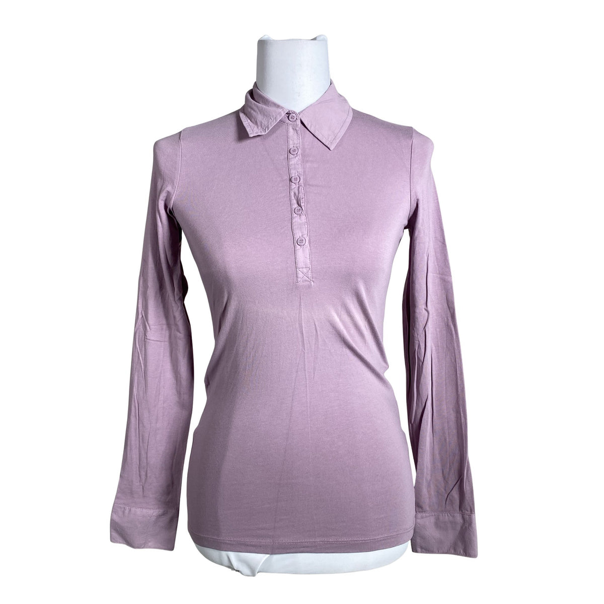 Unisex Esprit - Trikotaažist pluus, suurus 34 - Heleroosa (1)