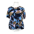 Unisex Fire&Glory - Lühikeste käistega pluus, suurus 42 - Sinine ()