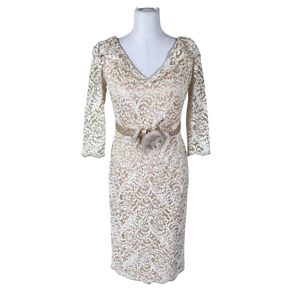 Unisex Carla Ruiz - Pidulik kleit, suurus 38 - Beige (1)