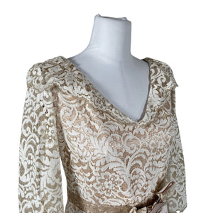 Unisex Carla Ruiz - Pidulik kleit, suurus 38 - Beige (3)