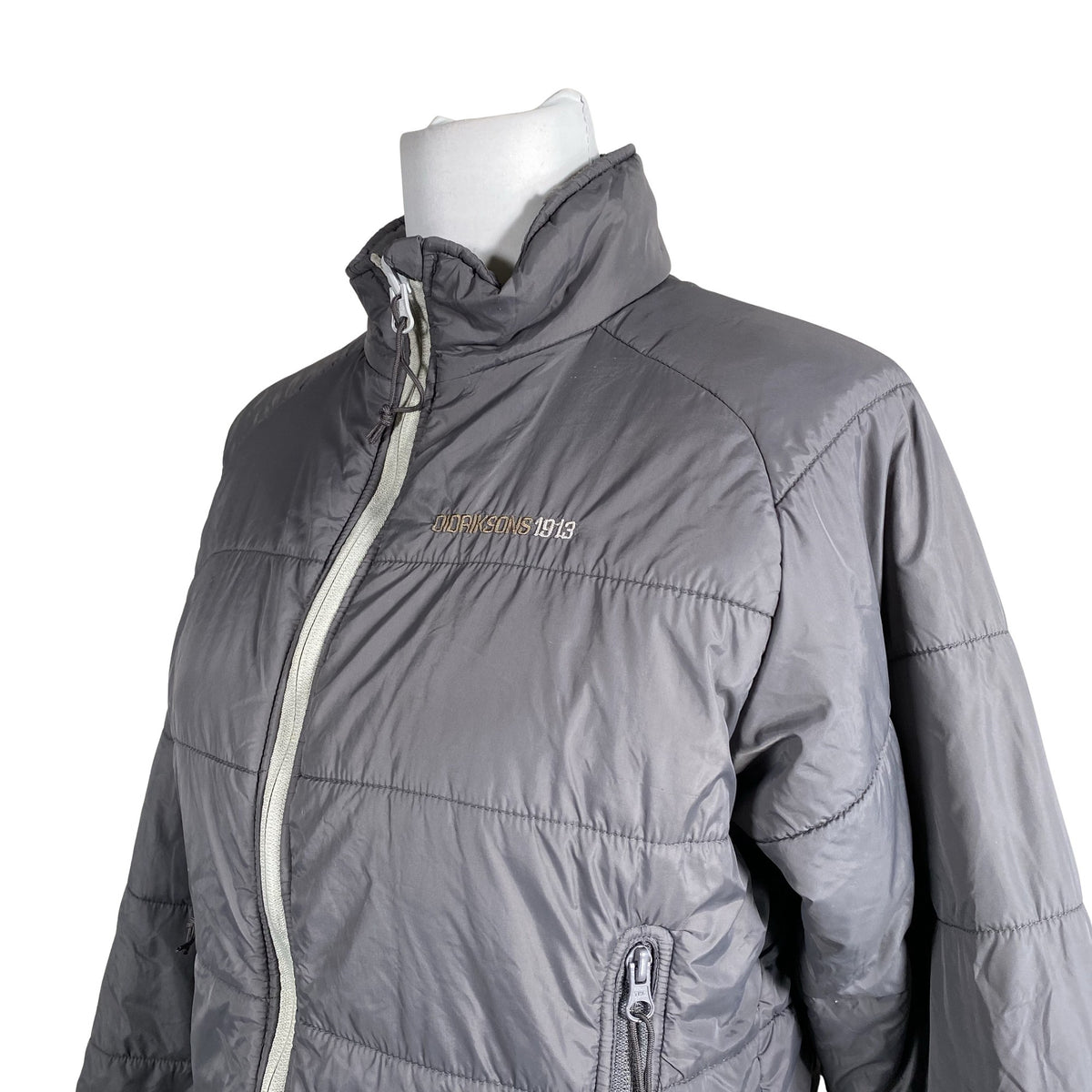 Unisex Didriksons - Õhem talvejope, suurus 38 - Hall (2)