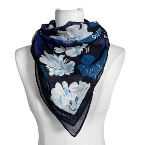 Unisex Marimekko - Õhuke sall, suurus Maxi - Sinine (1)