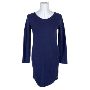 Unisex Blaa - Trikotaažist kleit, suurus 36 - Sinine (1)