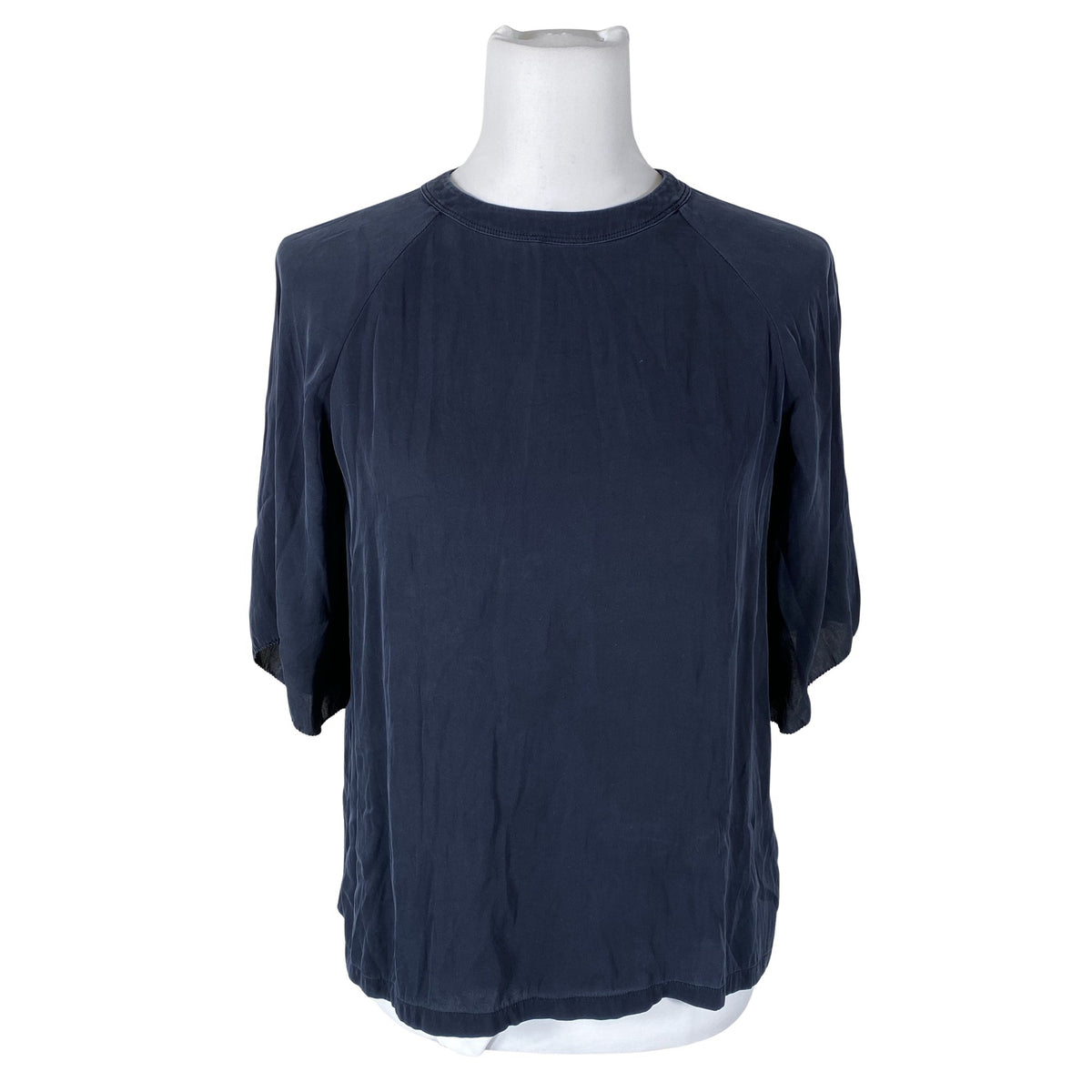 Unisex Filippa K. - Lühikeste käistega pluus, suurus 36 - Sinine (1)