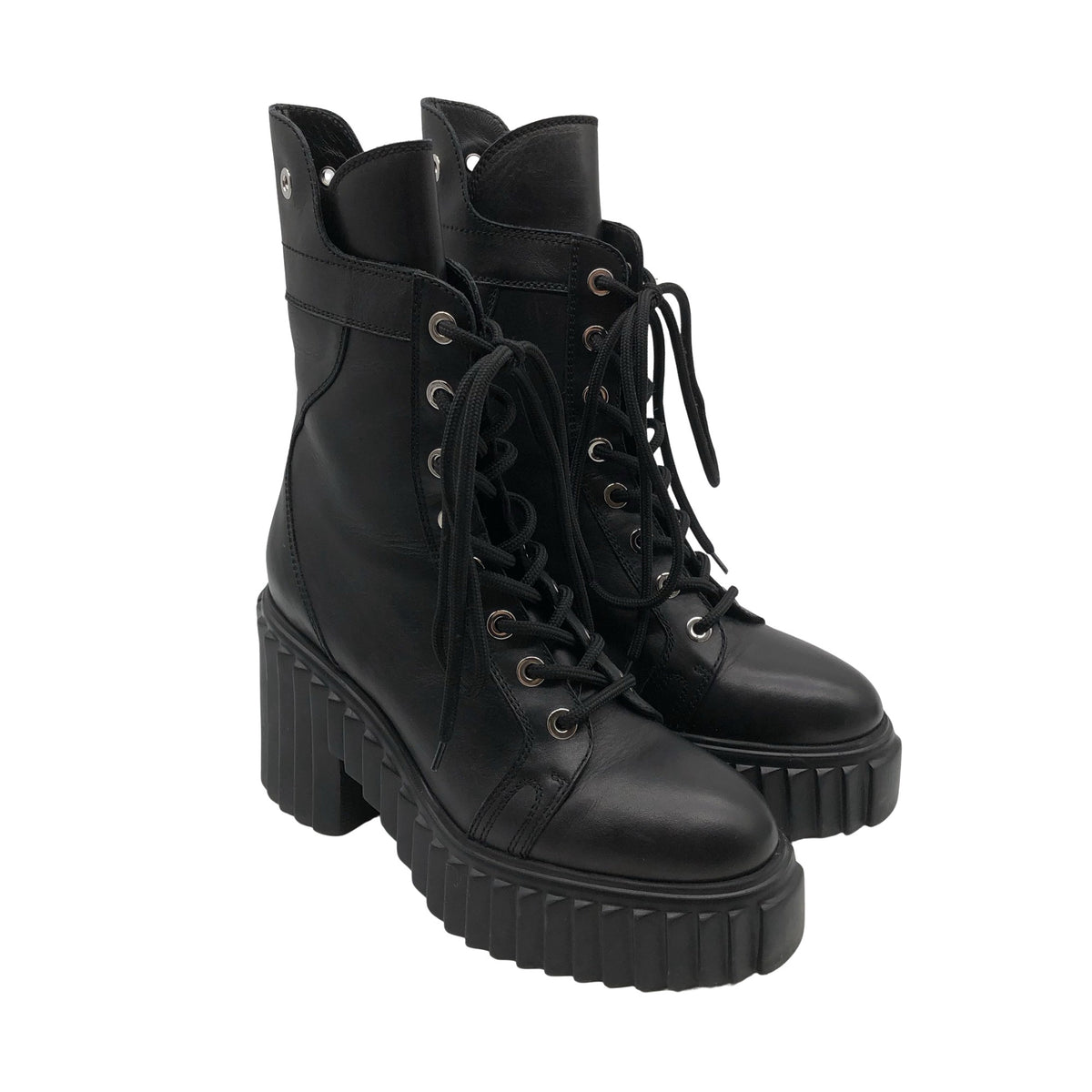 Unisex AGL - Poolsaapad, suurus 39 - Must (3)