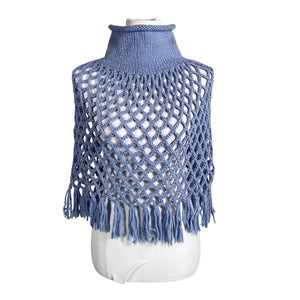 Unisex Handmade - Pontšo, suurus 36 - Sinine (1)