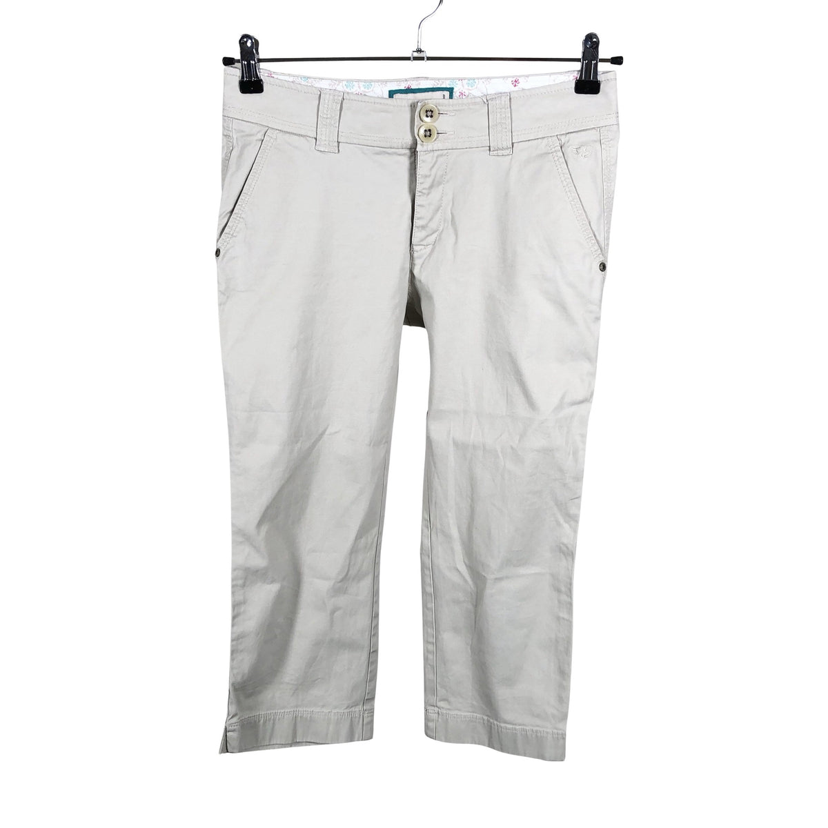 Unisex Esprit - Mittevenivad poolpikad püksid, suurus 36 - Beige (1)