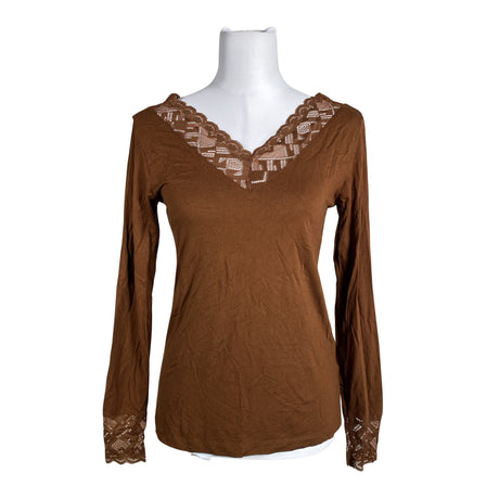 Unisex Cream - Trikotaažist pluus, suurus 36 - Pruun ()