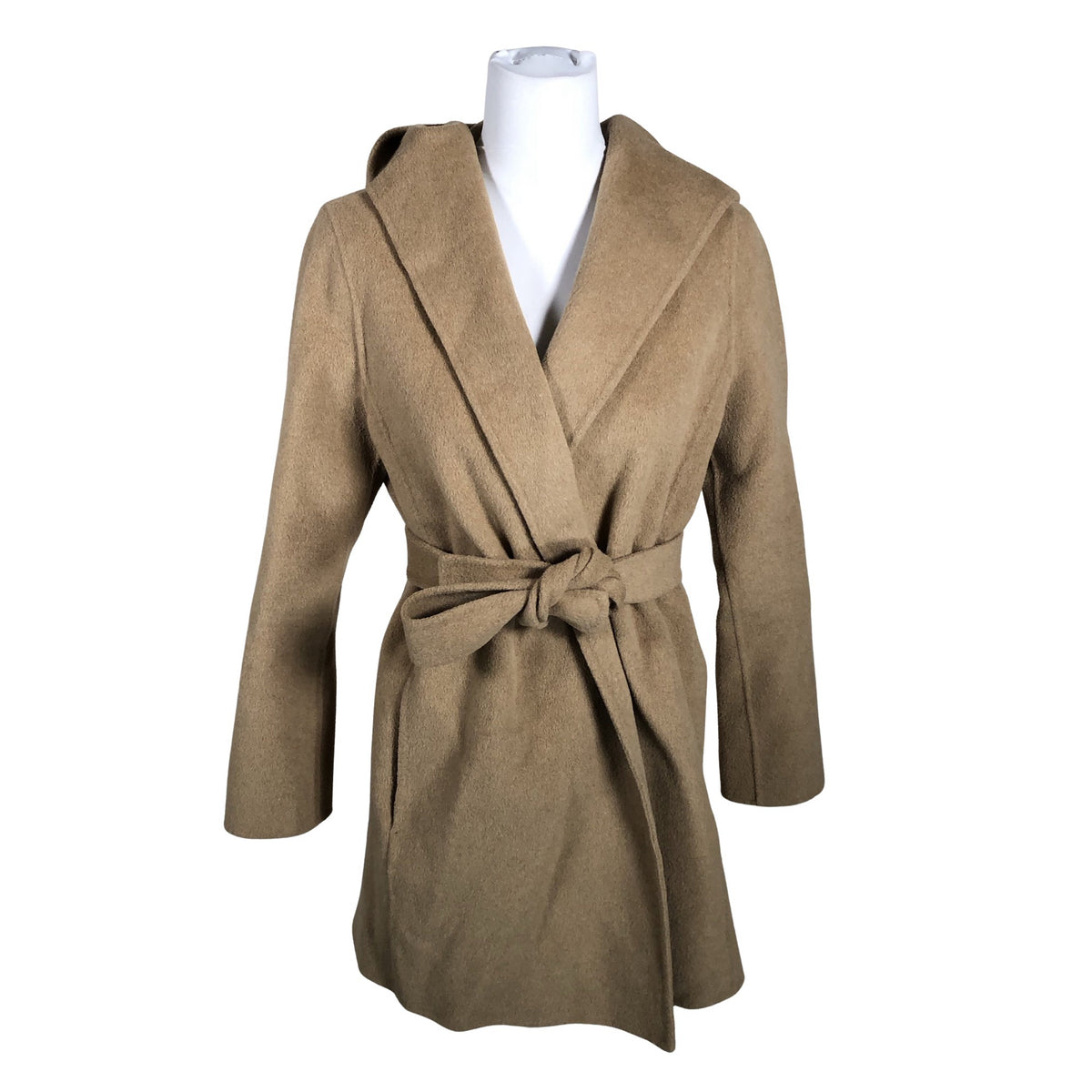 Unisex Your Face - Villane mantel, suurus 36 - Beige (1)