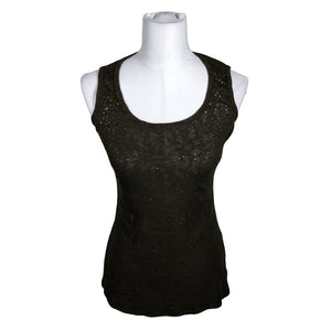 Unisex Betty Barclay - Trikotaažist topp, suurus 36 - Pruun (2)