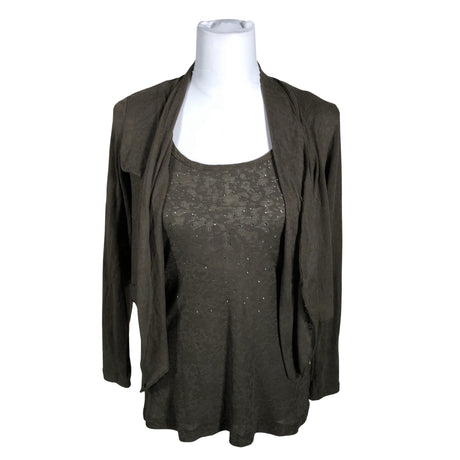 Unisex Betty Barclay - Trikotaažist topp, suurus 36 - Pruun ()