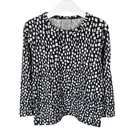 Unisex NOSH - Trikotaažist pluus, suurus 122 - 128 - Must ()