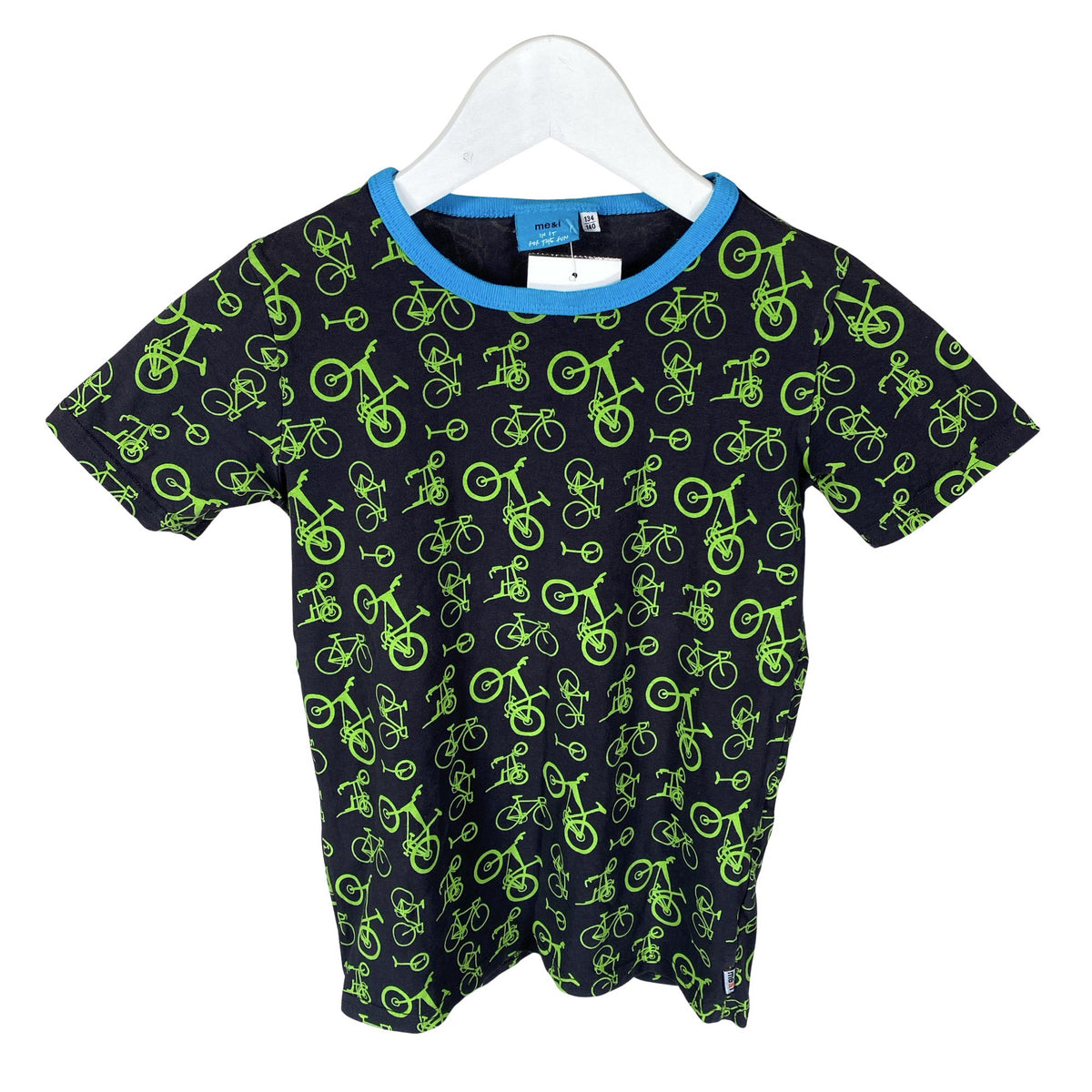 Unisex me&i - T-särk, suurus 128 - 134 - Must (1)