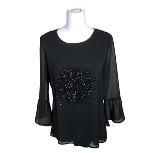 Unisex Gerry Weber - Pidulik pluus, suurus 36 - Must (1)
