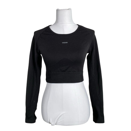 Unisex Gymshark - Spordisärk, pikad käised, suurus 36 - Must ()