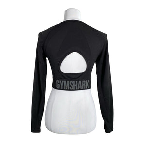 Unisex Gymshark - Spordisärk, pikad käised, suurus 36 - Must (2)
