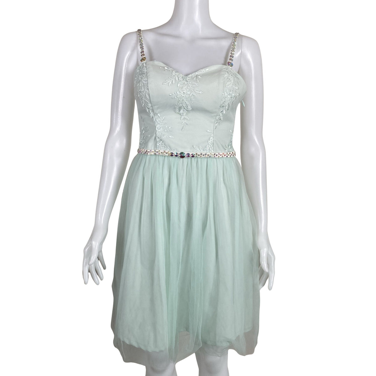 Unisex Chi Chi London - Pidulik kleit, suurus 36 - Roheline (1)