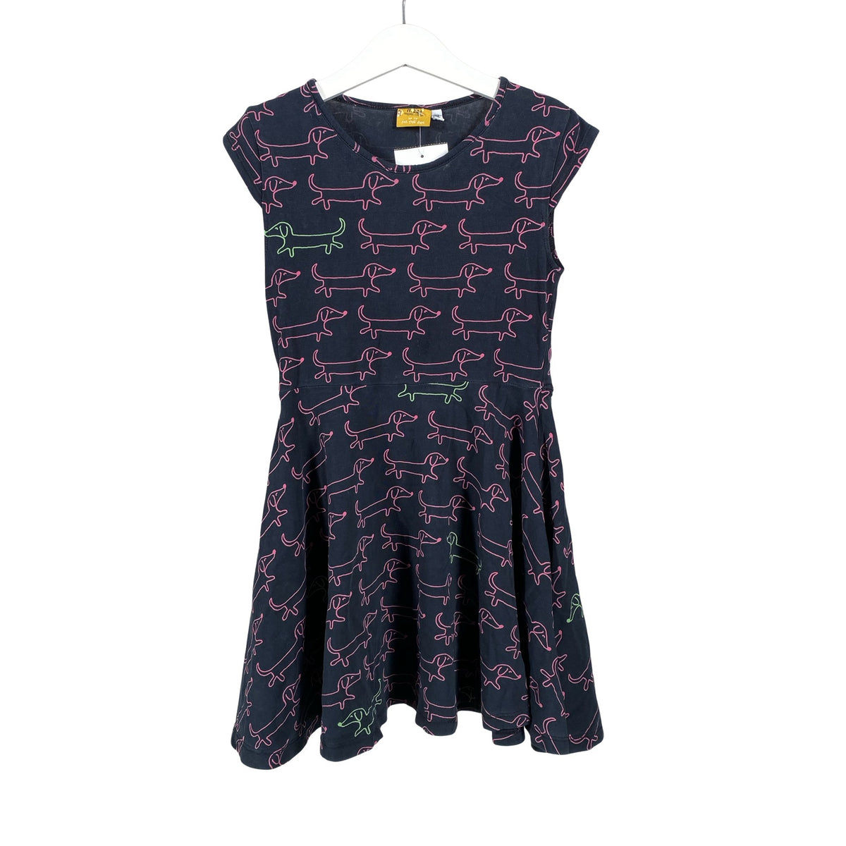 Unisex me&i - Trikotaažist kleit, suurus 122 - 128 - Must (1)
