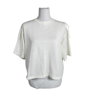 Unisex Massimo Dutti - T-särk, suurus 38 - Valge (1)