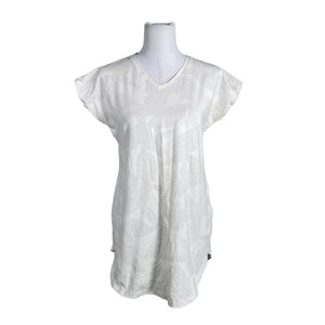 Unisex NOSH - Trikotaažist tuunika, suurus 36 - Valge (1)