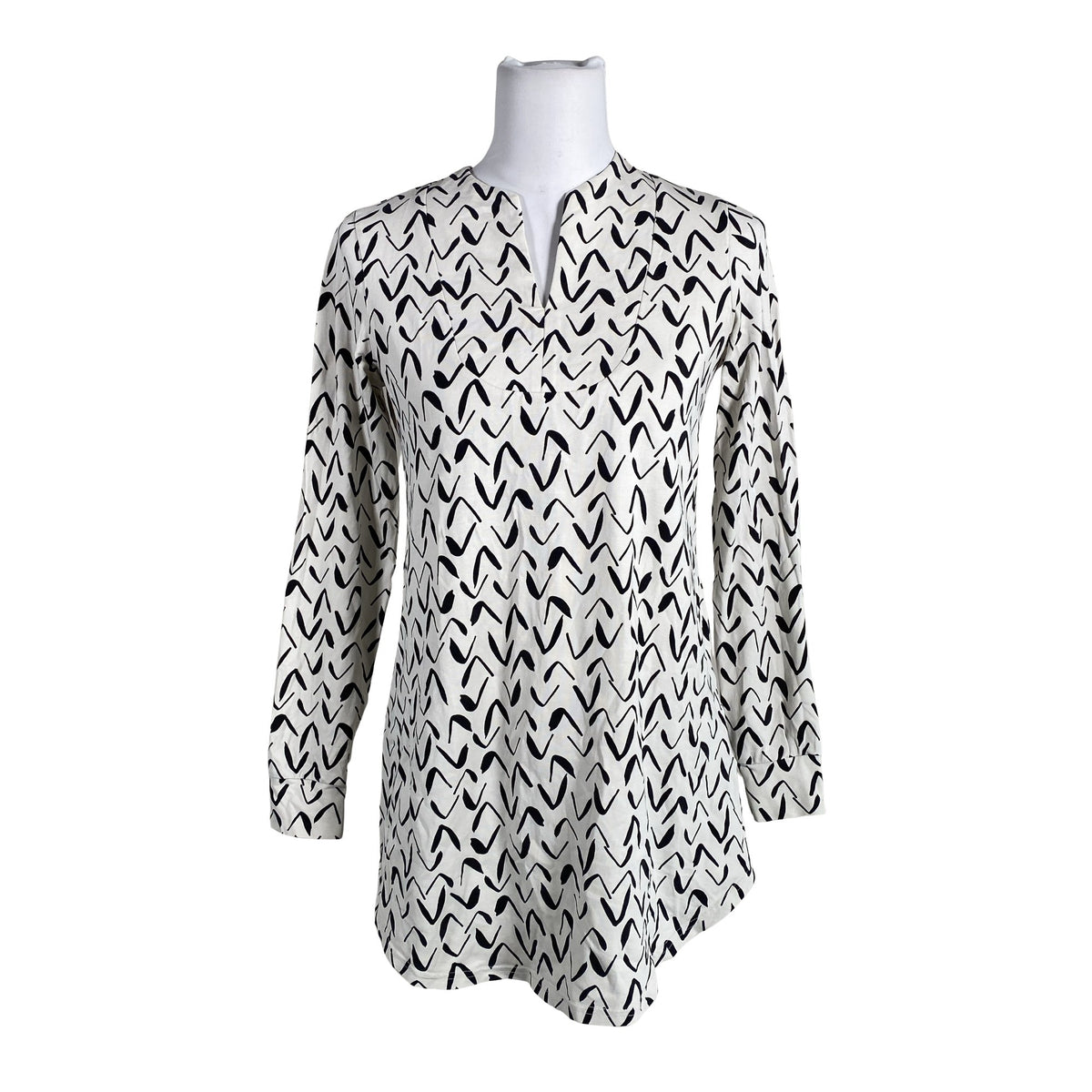 Unisex NOSH - Trikotaažist pluus, suurus 34 - Valge (1)