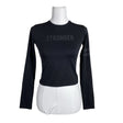 Unisex Stronger - Spordisärk, pikad käised, suurus 36 - Must ()