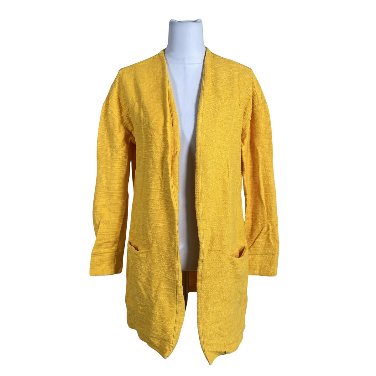 Unisex NOSH - Kardigan, suurus 36 - Kollane (1)