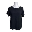 Unisex Lexington - Lühikeste käistega pluus, suurus 36 - Must ()