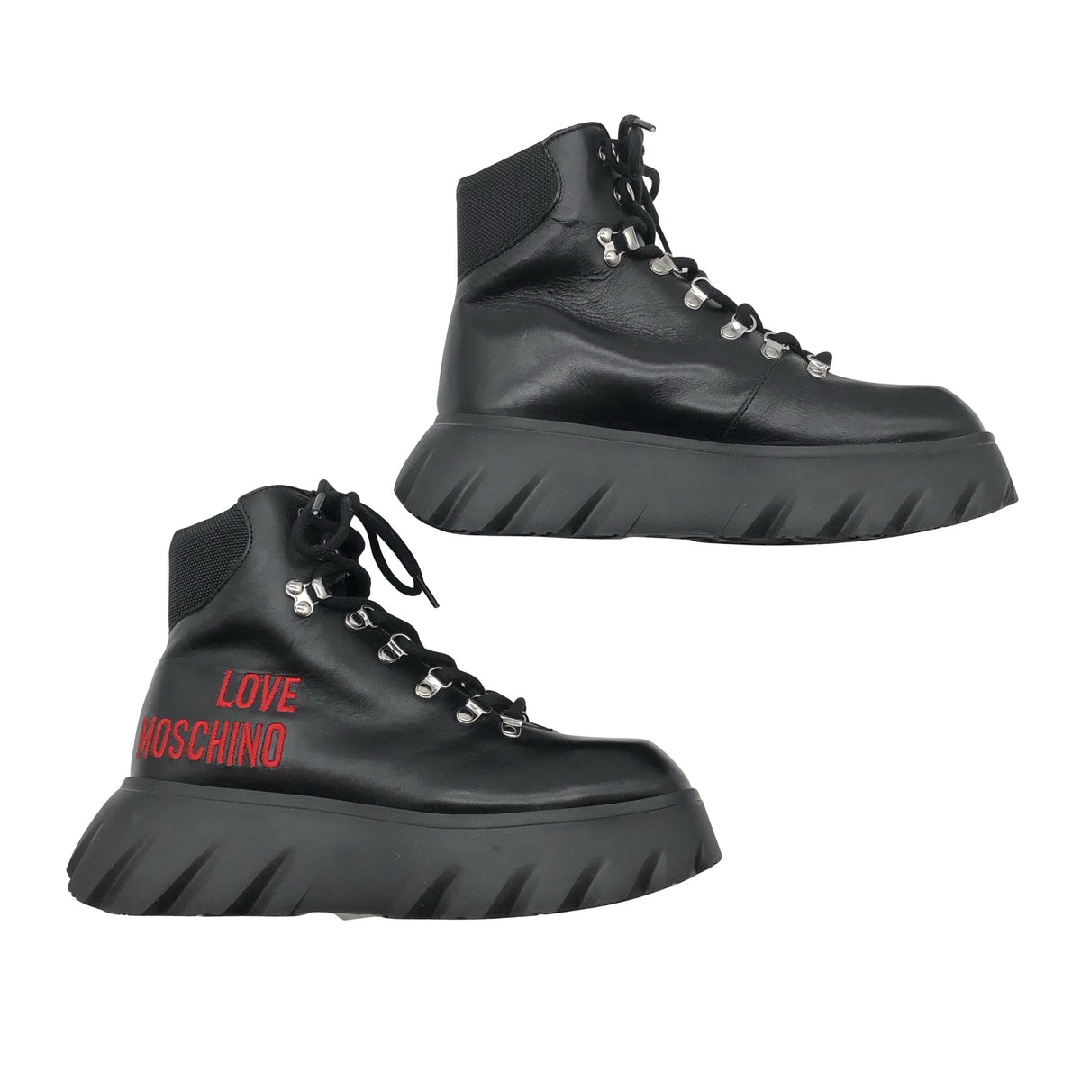 Unisex Love Moschino - Poolsaapad, suurus 38 - Must (1)