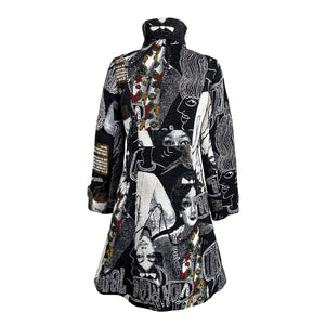 Unisex Desigual - Trentš, suurus 36 - Must (2)