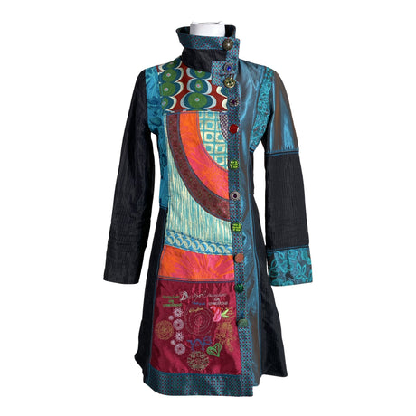 Unisex Desigual - Trentš, suurus 40 - Sinine ()