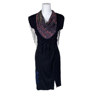 Unisex Desigual - Trikotaažist kleit, suurus 36 - Must (1)