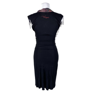 Unisex Desigual - Trikotaažist kleit, suurus 36 - Must (2)