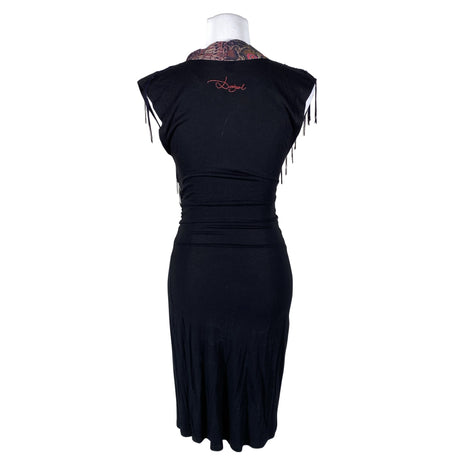 Unisex Desigual - Trikotaažist kleit, suurus 36 - Must (2)