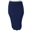 Unisex Anne Linnonmaa - Kootud seelik, suurus 38 - Sinine ()