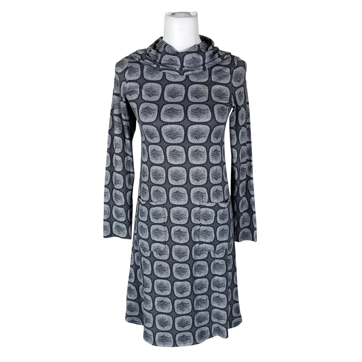 Unisex Nanso - Trikotaažist kleit, suurus 36 - Hall (1)