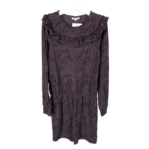 Unisex POMPdeLUX - Trikotaažist kleit, suurus 134 - 140 - Veinipunane (1)