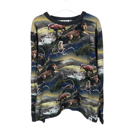 Unisex Molo Kids - Trikotaažist pluus, suurus 146 - 152 - Roheline ()