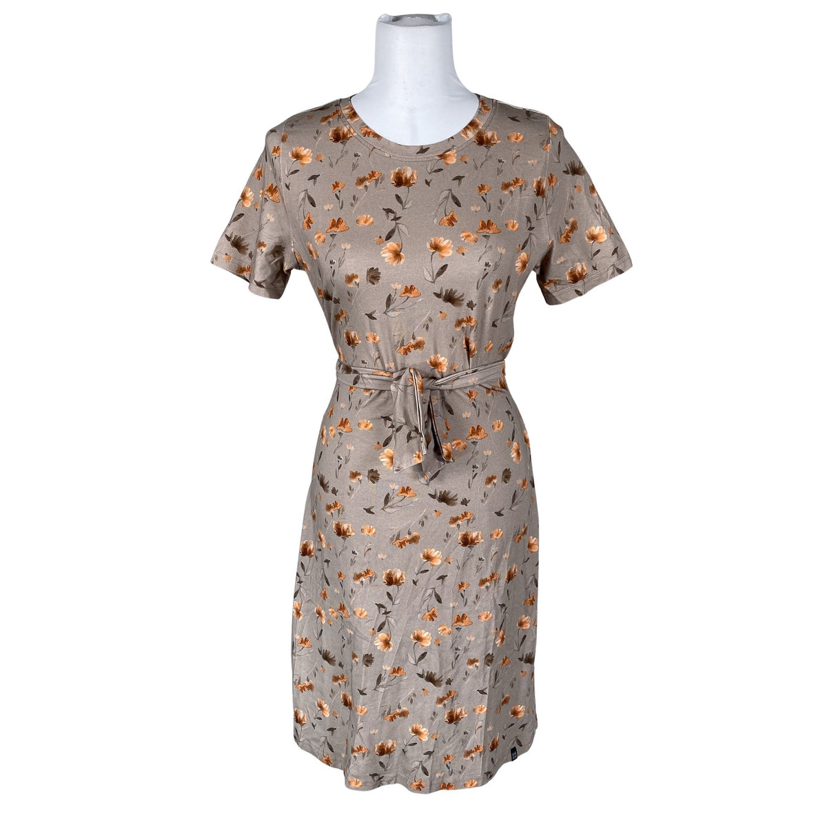 Unisex Kaiko - Trikotaažist kleit, suurus 36 - Pruun (1)