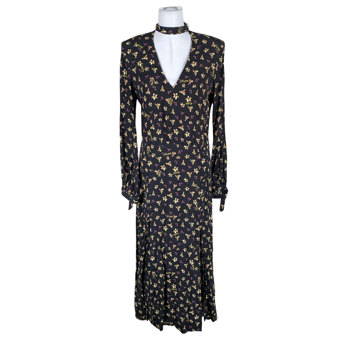 Unisex ROTATE Birger Christensen - Mitteveniv kleit, suurus 38 - Must (1)