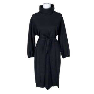 Unisex Voglia - Trikotaažist kleit, suurus 38 - Must (1)