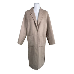 Unisex Nanso - Villane mantel, suurus 38 - Beige (1)