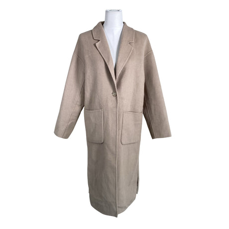 Unisex Nanso - Villane mantel, suurus 38 - Beige ()