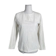 Unisex Noom - Trikotaažist pluus, suurus 40 - Valge ()